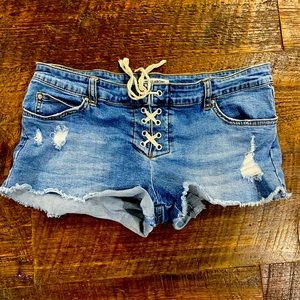 Billabong Lace-up Shorts, Size 29